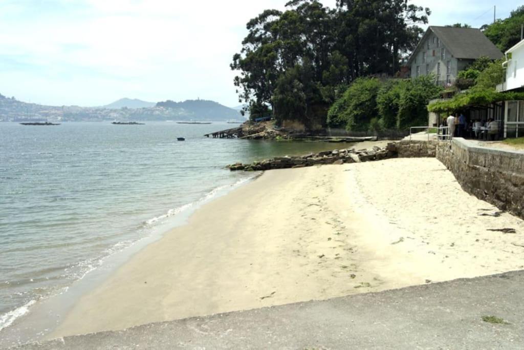 Willa Casita Con Terreno A 10 Minutos Del Centro De Vigo Moaña Zewnętrze zdjęcie