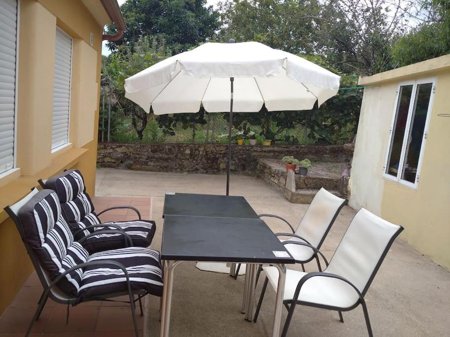 Willa Casita Con Terreno A 10 Minutos Del Centro De Vigo Moaña Zewnętrze zdjęcie
